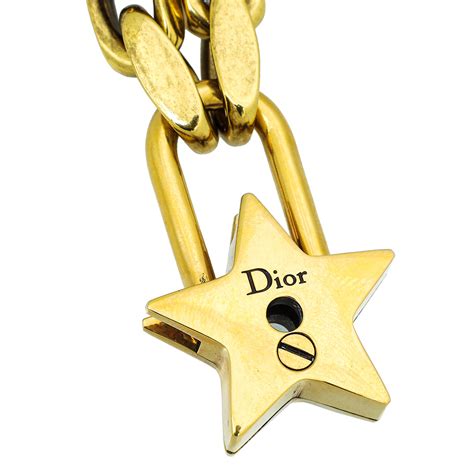 lucky star locket necklace dior|dior necklace.